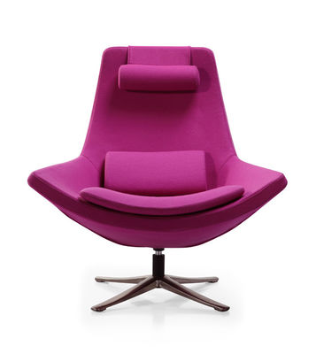 Molded Foam Replica Lounge Chair , Metropolitan Relaxing Replica Designer Dining Chairs