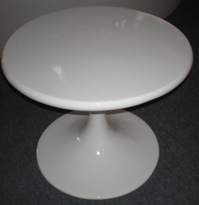 Color Selection Contemporary Glass Coffee Tables ABS Round Top Tulip Side Type