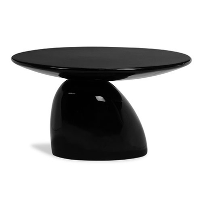 Modern Furniture Fiberglass Coffee Table Black Or White Modern Coffee Table