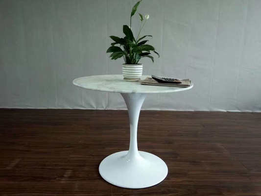 Replica Modern Furniture Fiberglass Coffee Table / White Tulip Table